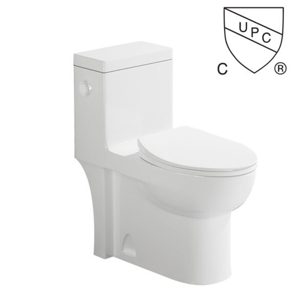 Dual Flushing CUPC Sanitary Ware Bathroom One Piece Wc Toilets