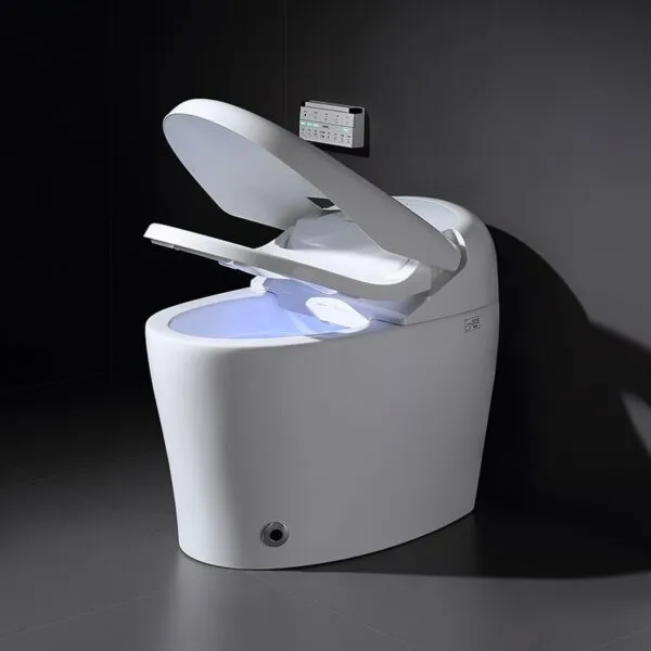 European style luxury round integrated bathroom smart toilet ceramic toilet MH7