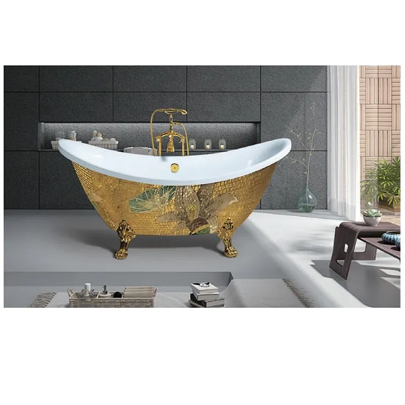 Claw-Feet Freestanding Acrylic Bathtub Luxury