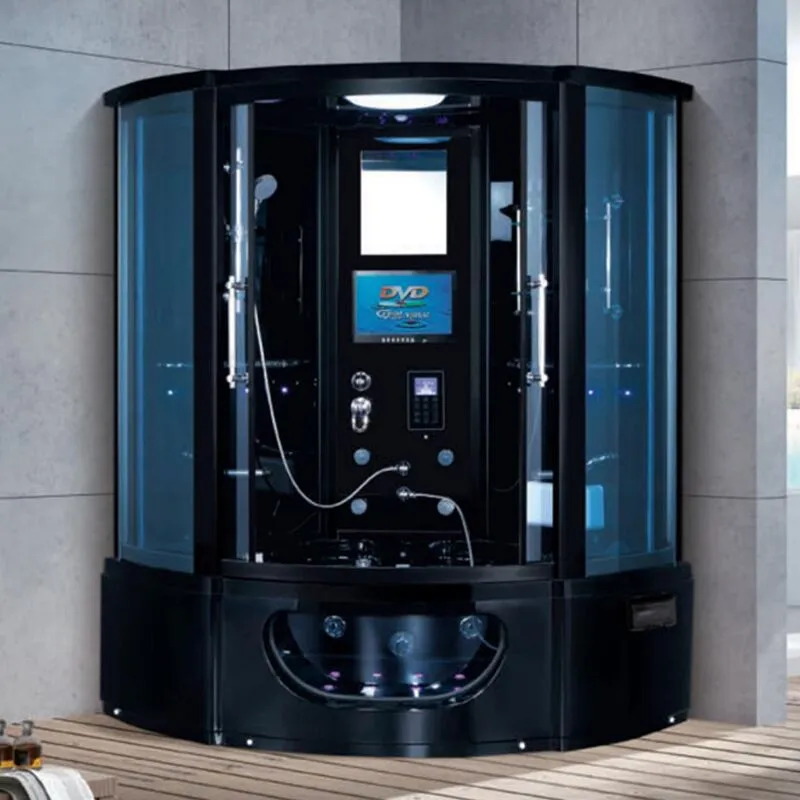 Functional Bathroom Hydro Massage Steam Shower Cabin Combos 